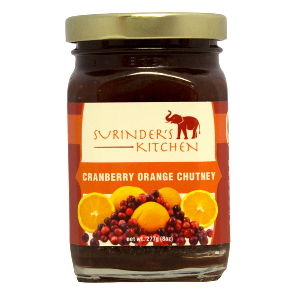 Surinder's Kitchen Cranberry Orange Chutney